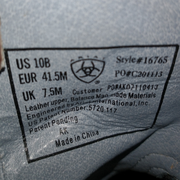 Ariat Fatbaby Western Boots - Picture 8 of 10